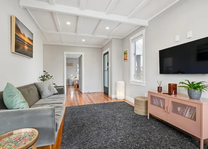 펜션 Maison Millie - Pet-friendly Sleeps 4 로토루아
